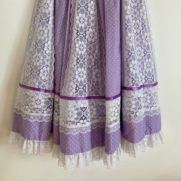 Handmade Prairie Fairy Lace Skirt - Picture 2 of 3